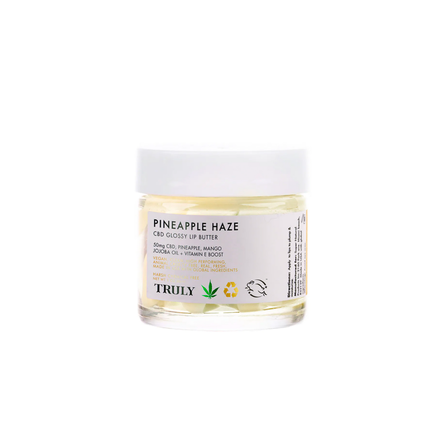 Truly - Pineapple Haze CBD Glossy Lip Butter