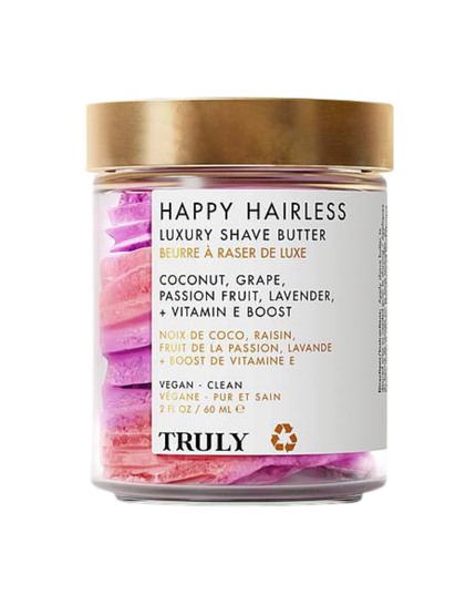An ultra-hydrating, whipped shaving cream alternative designed to provide a smooth shave and prevent irritation and ingrown hairs