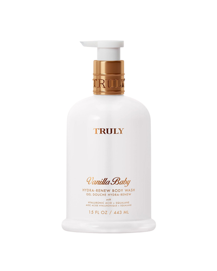 A luxurious, ultra-foaming body wash with hints of cozy vanilla and pear turns your shower into the ultimate sanctuary. Infused with hyaluronic acid and squalane to leave you feeling soft, clean, and hydrated.&nbsp;