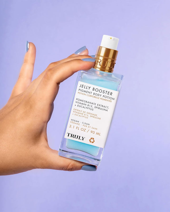 Jelly Booster Pigment Serum is an advanced formula of pomegranate extract and vitamin B12 to boost collagen production, spur skin cell regeneration, and improve the appearance of dark spots, hyperpigmentation, and acne scars.