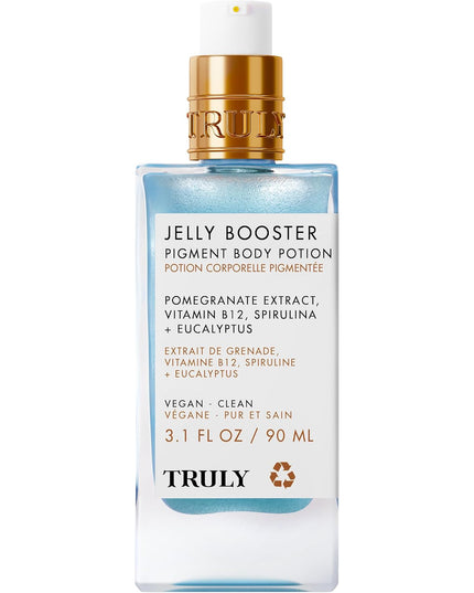 Jelly Booster Pigment Serum is an advanced formula of pomegranate extract and vitamin B12 to boost collagen production, spur skin cell regeneration, and improve the appearance of dark spots, hyperpigmentation, and acne scars.