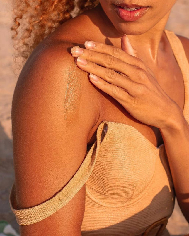 Truly's Pineapple Haze Sensitive Skin Body Balm is a head-to-toe moisturizer that provides instant relief and long-term hydration for dry, distressed skin, even eczema.