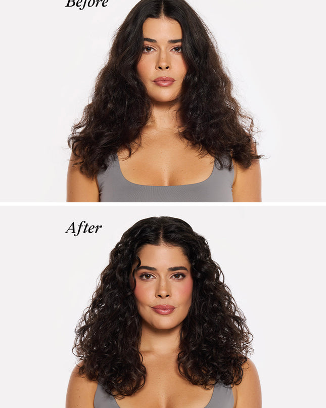 A powerful, yet lightweight leave-in thermo mist that forms a protective shield around each strand to block humidity, lock in moisture, and seal in shine for a perfectly smooth, long lasting, and frizz-free finish.