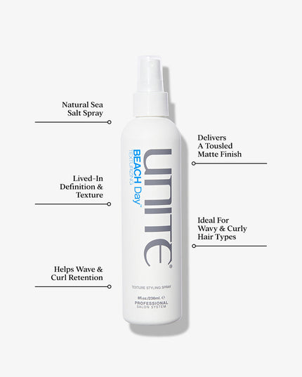 A natural sea salt spray formulated to deliver effortless, beachy, lived-in definition and texture with a tousled matte finish.