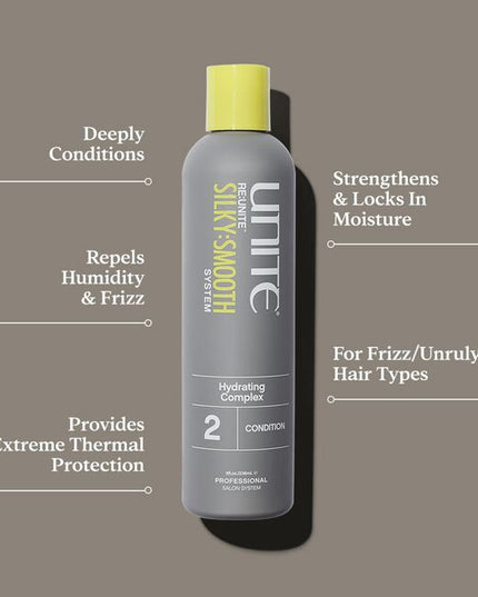 System Step 2 of 3: A highly penetrating conditioner formulated to deeply hydrate, strengthen, seal and protect hair.