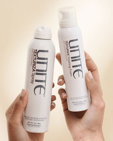 A quick-drying finishing foam designed to deliver effortless soft, tousled, texture with a frizz-free, satiny-sheen finish.