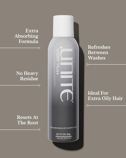 An extra-absorbing dry shampoo designed to quickly absorb and refresh oily hair and scalps without leaving a heavy residue.