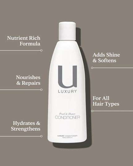 A rich, luxurious conditioner formulated to repair and strengthen nutrient-deprived hair. Perfect for any hair type.