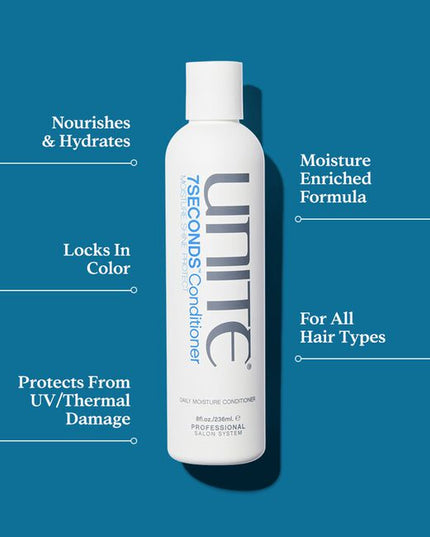 A moisture-enriched conditioner designed to hydrate, repair and protect all hair types from UV/thermal damage.