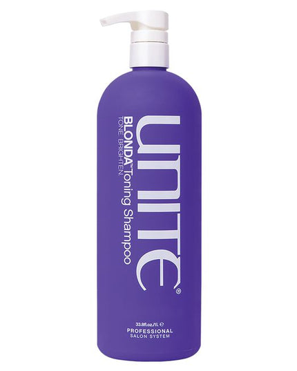 An ultra-violet toning shampoo designed to gently cleanse, lighten and brighten brassy blonde tones in just 60 seconds.