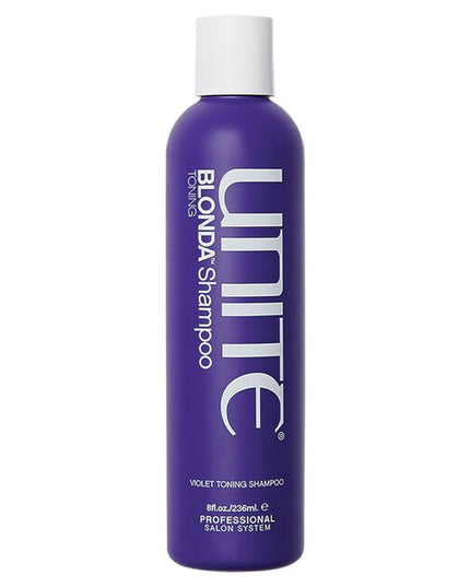 An ultra-violet toning shampoo designed to gently cleanse, lighten and brighten brassy blonde tones in just 60 seconds.