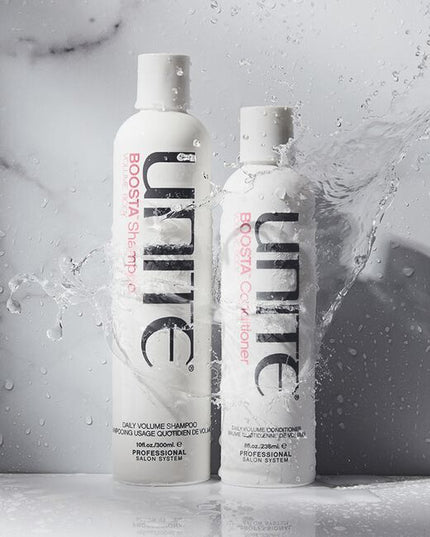 A volume-enhancing conditioner formulated to hydrate, protect and shine fine or lifeless hair without weighing it down.
