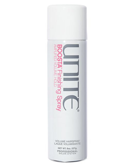 An amplifying, flake-free hairspray that delivers instant volume, flexible hold, and a satiny-sheen finish.