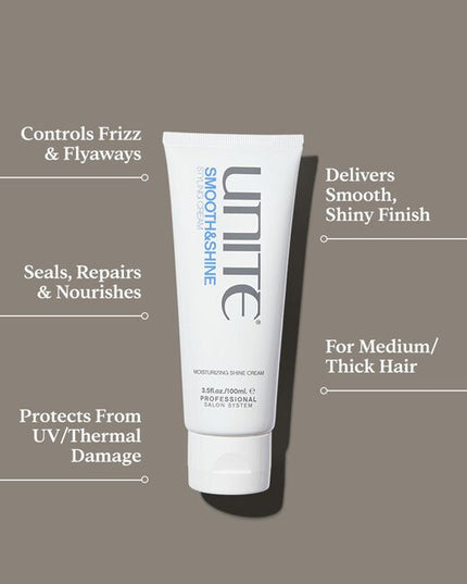 A styling cream designed to nourish and repair as it softens, shines and tames frizz and flyaways.