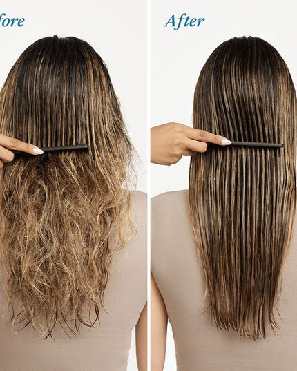 Client samples that convert! Send clients home with a deluxe sample of 7SECONDS Detangler and stay stocked with retail sizes to sell when their sample runs out. This protein-based leave-in conditioner targets tangles and knots while sealing the cuticle and reducing breakage. Plus, repairs and restores shine. It’s an everyday essential for all hair types.