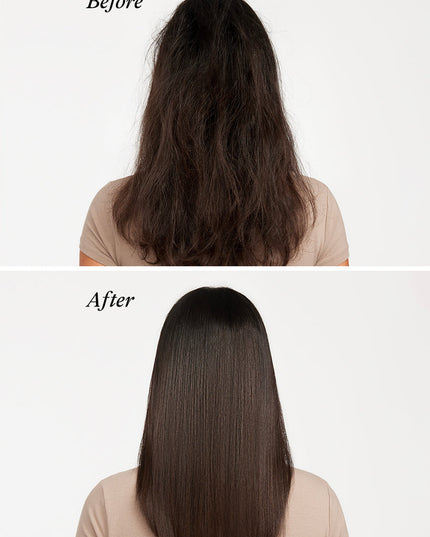 A long-lasting, anti-humectant finishing spray designed to control frizz, deliver shine and protect hair from UV/thermal damage.