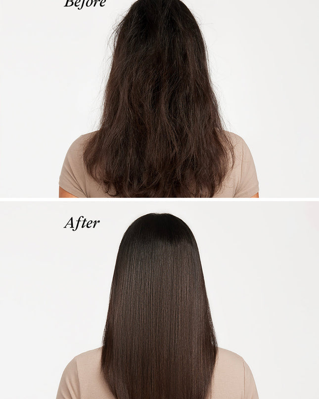 A long-lasting, anti-humectant finishing spray designed to control frizz, deliver shine and protect hair from UV/thermal damage.