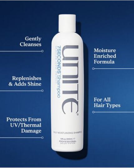 7SECONDS The Icons Kit Includes:
(1) 7SECONDS Shampoo, 10 fl. oz.
(1) 7SECONDS Conditioner, 8 fl. oz.
(1) 7SECONDS Detangler, 8 fl. oz.