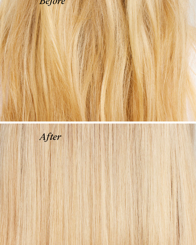 A deeply reparative toning treatment designed to repair, strengthen and tone brassy blonde hair in just one use.