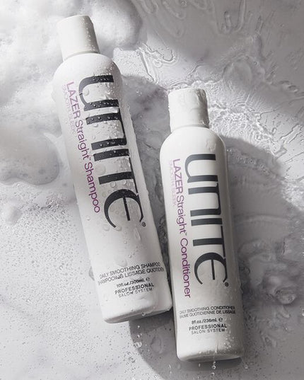 A sulfate-free smoothing shampoo designed to gently cleanse while softening and adding shine to thick, coarse, or unruly hair.