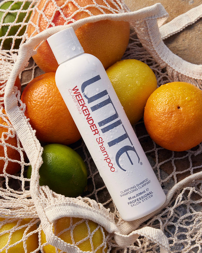 A clarifying shampoo that gently removes build-up and restores pH balance and softness. Use once a week for best results.