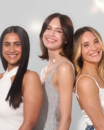 Let your inner sparkle shine with our Hydrate Collection best sellers kit perfect for dry, frizzy hair. PLUS get a Glossy Shine Spray bonus trial size for high-shine styling!