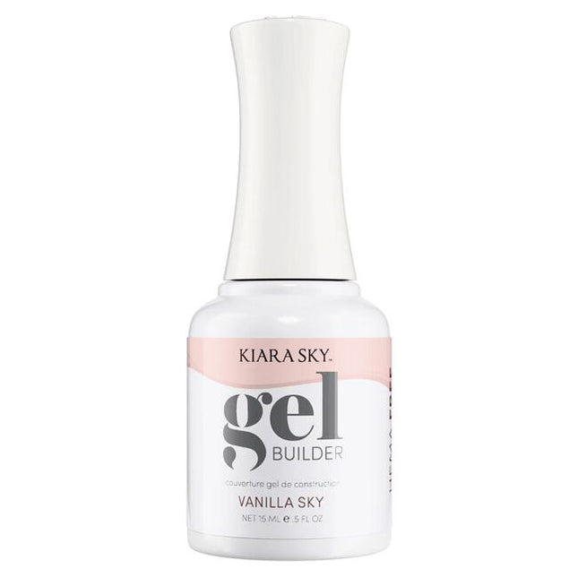 Kiara Sky Gel Builders HEMA Free Collection is the newest innovation in builder gels, created for nail professionals and enthusiasts who want both strength and safety in their nail enhancements. This collection includes eight natural and flattering shades packaged in convenient 15 ml bottles. 