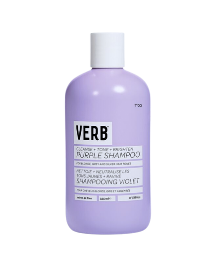 Purple shampoo cleanses and brightens to bring out your brightest blonde. Formulated with professional grade violet pigment and açai extract, this shampoo was designed to enhance cool tones and neutralize brassy hues in blonde, highlighted, gray and silver hair. Reduces brassiness by 24%.* 