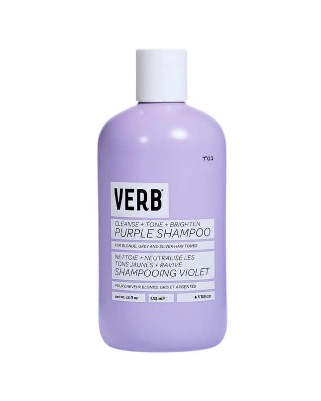 Purple shampoo cleanses and brightens to bring out your brightest blonde. Formulated with professional grade violet pigment and açai extract, this shampoo was designed to enhance cool tones and neutralize brassy hues in blonde, highlighted, gray and silver hair. Reduces brassiness by 24%.* 