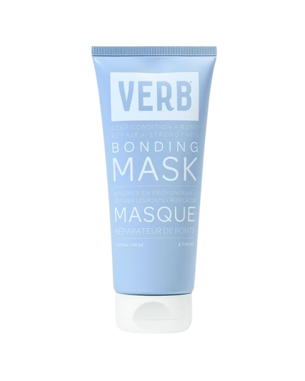 Award-winning Verb® Bonding Mask helps repair damage and seal split ends for smoother, shinier and visibly healthier hair. Powered by the brand's amino-bond complex, red and brown algae and mafura butter, this mask is clinically proven to help strengthen damaged hair after just one use.