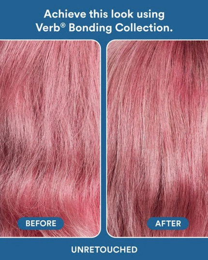 Verb® Bonding Shampoo helps repair damage and seal split ends for smoother, shinier and visibly healthier hair. Powered by the brand's amino-bond complex, red and brown algae and mafura butter, this shampoo is clinically proven to help strengthen damaged hair.