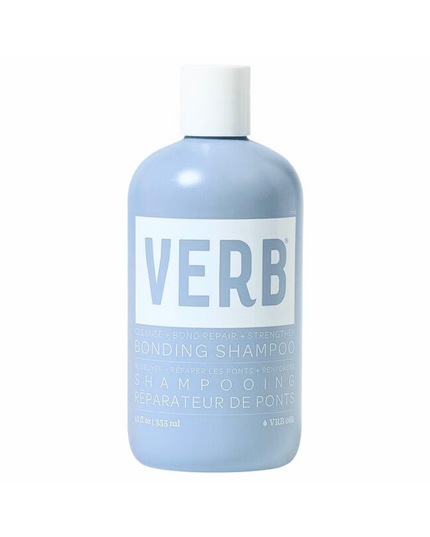 Verb® Bonding Shampoo helps repair damage and seal split ends for smoother, shinier and visibly healthier hair. Powered by the brand's amino-bond complex, red and brown algae and mafura butter, this shampoo is clinically proven to help strengthen damaged hair.