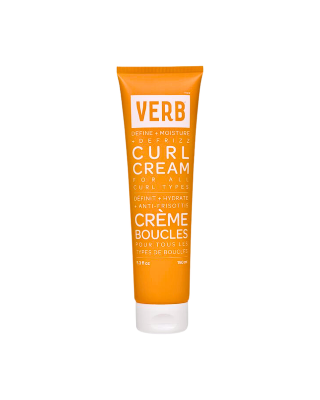 Verb® Curl Cream provides lightweight moisture, definition and frizz control for waves, curls and coils. Powered by the brand's proprietary SunflowerCurl™ Complex, cold-pressed golden jojoba oil and castor oil, this formula adds hydration for touchably soft hair.