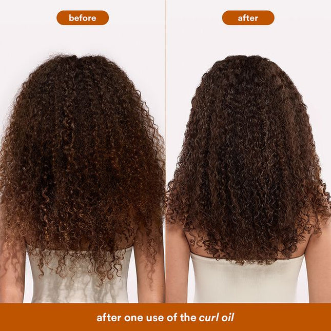 A multi-use, silicone-free oil that helps enhance curl definition, adds shine and controls frizz. Powered by a blend of sweet almond, argan and castor oils and our proprietary SunflowerCurl™ Complex, this oil leaves curls soft, bouncy and shiny.