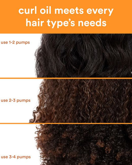 A multi-use, silicone-free oil that helps enhance curl definition, adds shine and controls frizz. Powered by a blend of sweet almond, argan and castor oils and our proprietary SunflowerCurl™ Complex, this oil leaves curls soft, bouncy and shiny.