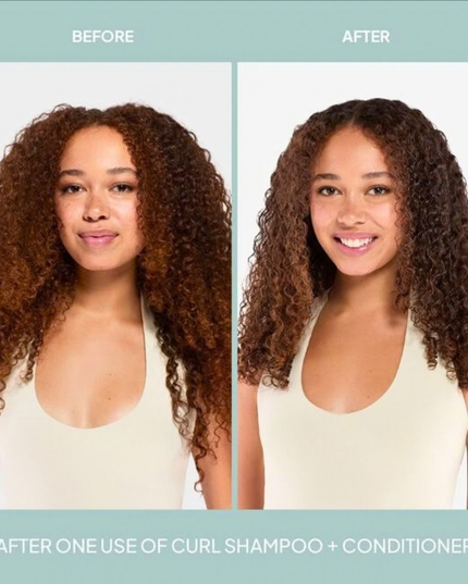 Verb® Curl Shampoo gently cleanses waves, curls and coils. Powered by the brand's proprietary SunflowerCurl™ Complex, cold-pressed golden jojoba oil and castor oil, this nourishing shampoo enhances manageability and definition.