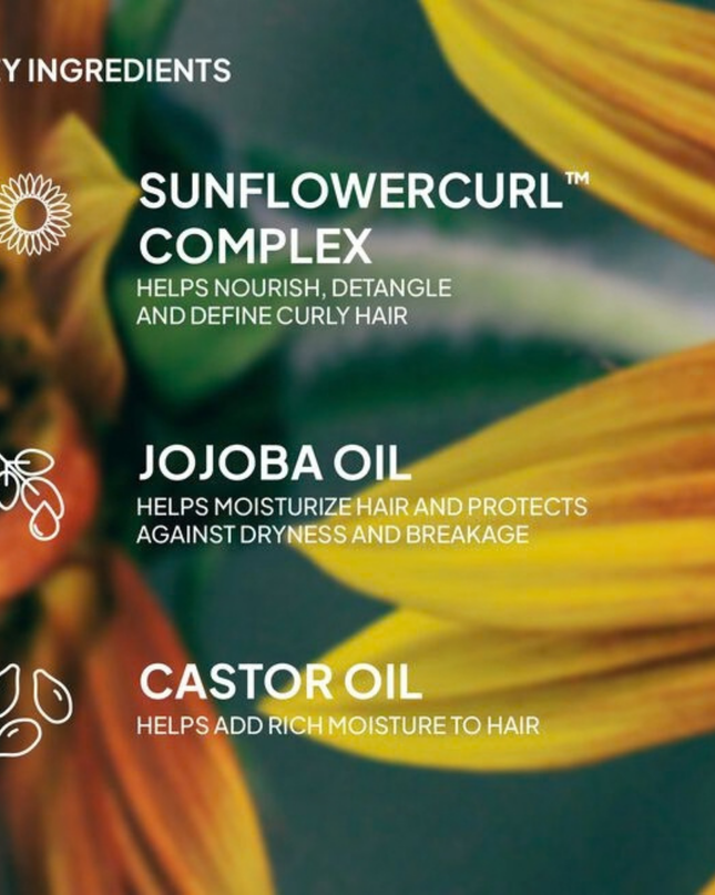 Verb® Curl Shampoo gently cleanses waves, curls and coils. Powered by the brand's proprietary SunflowerCurl™ Complex, cold-pressed golden jojoba oil and castor oil, this nourishing shampoo enhances manageability and definition.