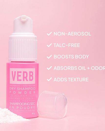 Dry Shampoo Powder is formulated with tapioca starch to refresh hair, remove excess oil and boost body. Redesigned with a new applicator, this talc-free formula absorbs oil and sebum to re-energize your look on the spot.