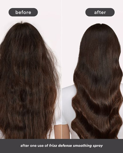 A smoothing spray that provides an anti-frizz shield, protects hair from heat and leaves hair smoother and sleeker with a shiny finish for the ultimate blowout.