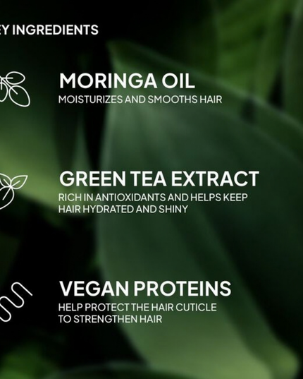 Verb® Ghost™ Exfoliating Scalp Nectar is a lightweight serum formulated with an AHA and PHA to gently exfoliate and remove product build-up for a clean, refreshed scalp. Powered by moringa oil, green tea extract and a vegan protein, this serum nourishes the scalp for healthier-looking hair.