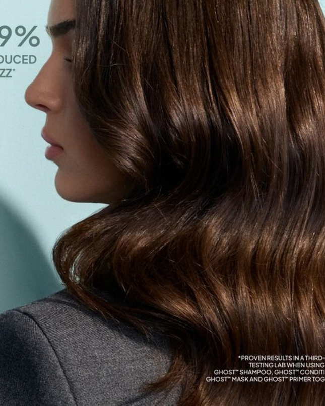 Ghost™ Hair Mask is a light-as-air, deep-conditioning treatment designed for easily weighed-down hair. Powered by moringa oil, this formula was designed to smooth frizz and promote shine for all hair types.