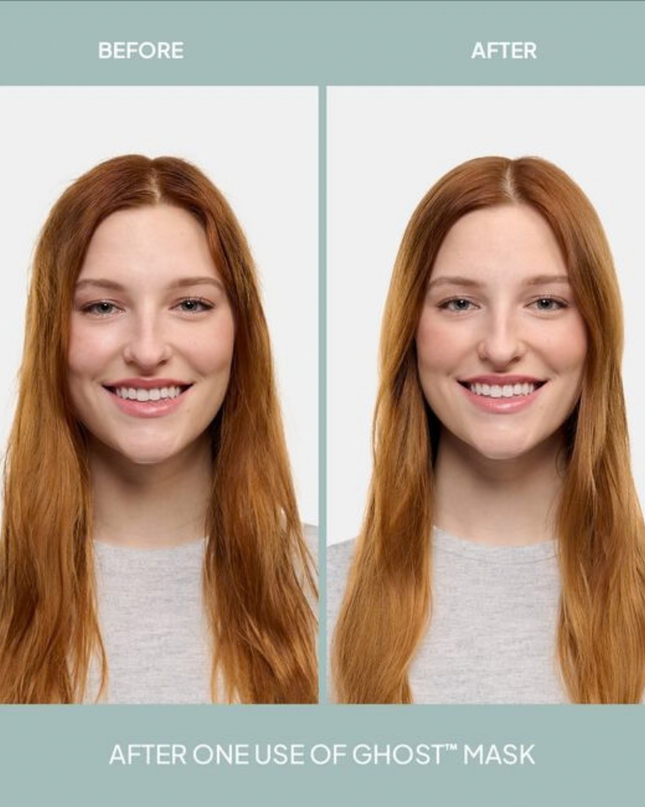 Ghost™ Hair Mask is a light-as-air, deep-conditioning treatment designed for easily weighed-down hair. Powered by moringa oil, this formula was designed to smooth frizz and promote shine for all hair types.