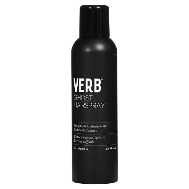 Ghost™ Hairspray provides a lightweight, medium hold for natural-looking, workable styles. This spray gives all-day control and works well to lock in heat styled hair. Powered by moringa oil, this formula was designed to hold without the crunch.