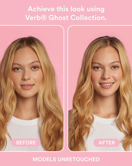 Ghost™ Hairspray provides a lightweight, medium hold for natural-looking, workable styles. This spray gives all-day control and works well to lock in heat styled hair. Powered by moringa oil, this formula was designed to hold without the crunch.