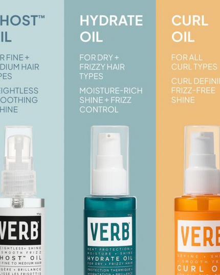 Ghost™ Oil is an everyday weightless hair oil. Powered by moringa oil, this blend hydrates, fights frizz and enhance shine by 75%* for all hair types and textures.