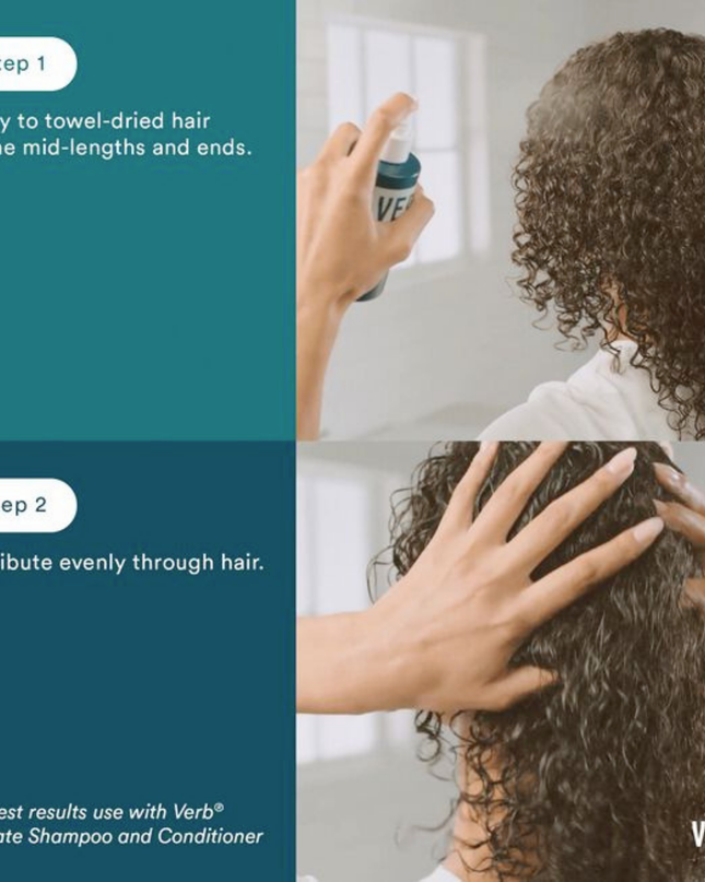 Verb® Hydrate Leave-in Conditioner detangles, hydrates and nourishes hair. Powered by argan oil, babassu oil and a moisture-locking ceramide, this leave-in conditioner adds extra moisture, fights frizz and leaves hair soft and tangle-free.
