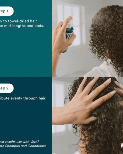 Verb® Hydrate Leave-in Conditioner detangles, hydrates and nourishes hair. Powered by argan oil, babassu oil and a moisture-locking ceramide, this leave-in conditioner adds extra moisture, fights frizz and leaves hair soft and tangle-free.