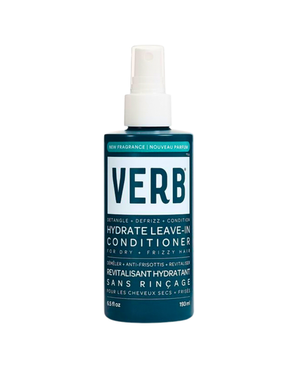 Verb® Hydrate Leave-in Conditioner detangles, hydrates and nourishes hair. Powered by argan oil, babassu oil and a moisture-locking ceramide, this leave-in conditioner adds extra moisture, fights frizz and leaves hair soft and tangle-free.