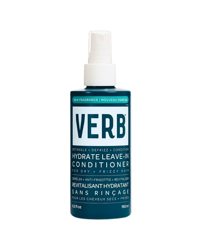 Verb® Hydrate Leave-in Conditioner detangles, hydrates and nourishes hair. Powered by argan oil, babassu oil and a moisture-locking ceramide, this leave-in conditioner adds extra moisture, fights frizz and leaves hair soft and tangle-free.