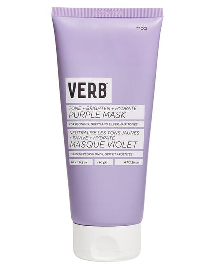 Formulated with pro-grade violet pigment and açai extract, purple mask brightens, hydrates and softens the hair while toning. Designed for reducing brassiness on highlighted, colored or natural blondes and grays. Reduces brassiness by 14%.*